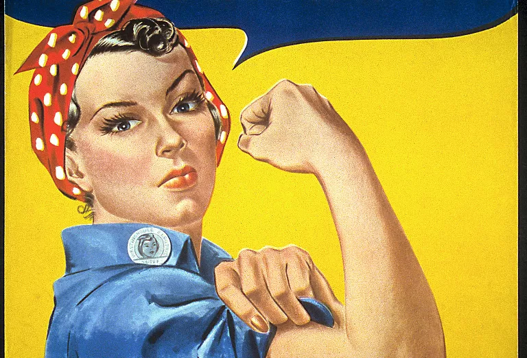 Rosie, imagem da mulher simboliza feminismo
